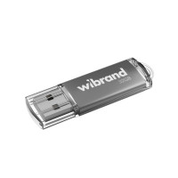 Флеш-накопичувач Wibrand USB 2.0 Cougar 32Gb Silver