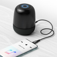 Кабель-перехiдник ACEFAST C1-08 USB-C to 3.5mm aluminum alloy audio cable Black (Колір Черный) - фото № 4