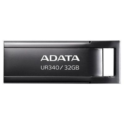 Flash A-DATA USB 3.2 UR340 32Gb Black (AROY-UR340-32GBK) - изображение 1