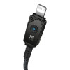 Кабель Baseus Unbreakable Series Fast Charging Data Cable USB to iP 2.4A 2m Cluster Black (Cluster Black)- № 5