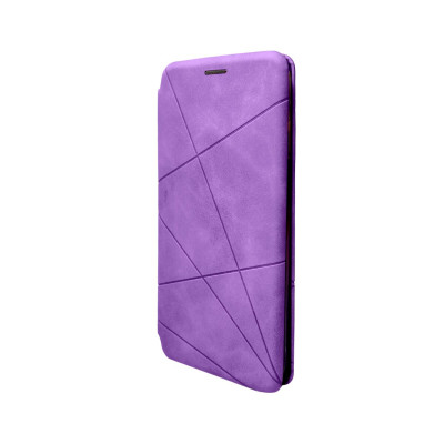 Чохол-книжка для смартфона Dekker Geometry for Motorola E13 Lilac - изображение 1