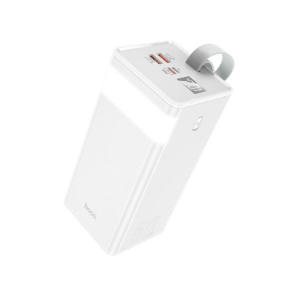 Зовнішній акумулятор HOCO J86A Powermaster 22.5W fully compatible power bank(50000mAh) White - изображение 2