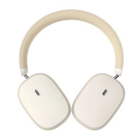 Бездротові навушники Baseus Bowie H1 Noise-Cancellation Wireless Headphones Creamy-White (Цвет Creamy White) - фото № 3