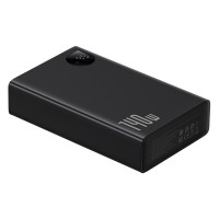 Зовнішній акумулятор Baseus Adaman  Digital Display Fast Charge Power Bank 24000mAh 140W Cluster Black (Цвет Cluster Black) - фото № 4