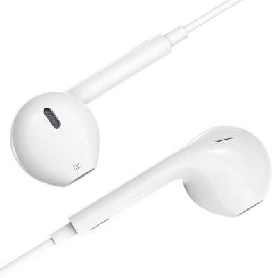 Навушники HOCO M80 Original series earphones for iP display White - изображение 2