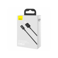 Кабель Baseus Superior Series USB to iP 2.4A 2m Black (Колір 7073) - фото № 2