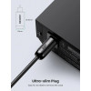 Аудіокабель UGREEN AV122 Toslink Optical Audio Cable 2m (Black)(UGR-70892) (Черный)- № 6
