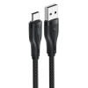 Кабель ACEFAST C8-04 USB-A to USB-C charging data cable Black (Черный)- № 4