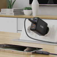 Кабель ACEFAST C8-04 USB-A to USB-C charging data cable Black (Цвет Черный) - фото № 6