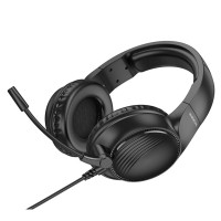 Навушники BOROFONE BO109 Bountiful gaming headphones Black (Колір 7073) - фото № 6