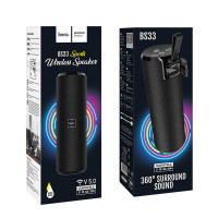 Портативна колонка HOCO BS33 Voice sports wireless speaker Black (Колір 7073) - фото № 3