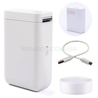 Термопринтер для друку наклейок NIIMBOT D101 White (A1A88628623) (Колір White) - фото № 5
