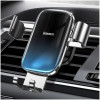 Автотримач для телефона Baseus Glaze Gravity Car Mount Black (Черный)- № 6