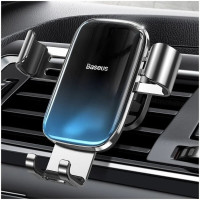 Автотримач для телефона Baseus Glaze Gravity Car Mount Black (Цвет Черный) - фото № 6