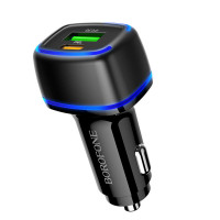 Автомобільний зарядний пристрій BOROFONE BZ14A Mercury PD20W+QC3.0  Black (Цвет 7073), Атикул k14204 |  купить на VILKI.NET - фото № 1
