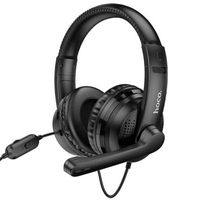 Навушники HOCO W103 Magic tour gaming headphones Black - изображение 1