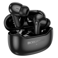 Бездротові навушники BOROFONE FQ1 Shine wireless BT headset Black (Колір Black) - фото № 3