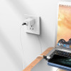 Кабель BOROFONE BX79 Type-C to iP 3A, 20W, 1m,,  silicone, silicone connectors, White (Белый)- № 2