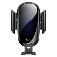 Автотримач для телефона Baseus Future Gravity Car Mount Black (Цвет Черный) - фото № 2