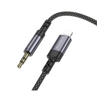 Перехідник BOROFONE BL24 Graceful digital audio conversion cable iP Metal Grey (Колір Metal Gray) - фото № 4