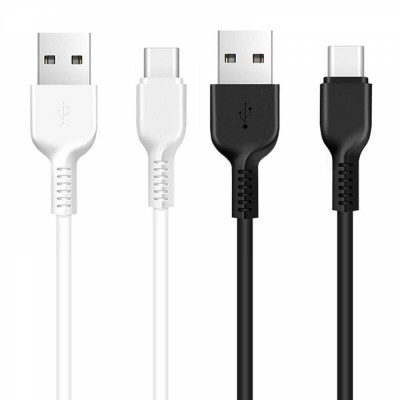 Кабель HOCO X13 USB to Type-C 3А, 1м, ПВХ, разъемы ПВХ, Черный (6957531061182) - изображение 1