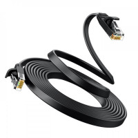 Мережевий кабель UGREEN Cat 6 U/UTP Lan Flat Cable 3m (Black) (Цвет Black) - фото № 4