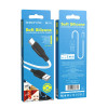 Кабель BOROFONE BX42 USB to Type-C 3A, 1m, silicone, TPE connectors, White (7068)- № 3