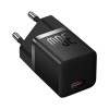 Мережевий зарядний пристрій Baseus GaN5 Fast Charger(mini) 1C 30W EU Black - изображение 3