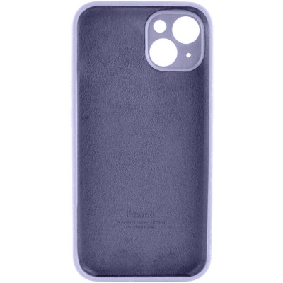 Чохол для смартфона Silicone Full Case AA Camera Protect for Apple iPhone 13 28,Lavender Grey - изображение 4