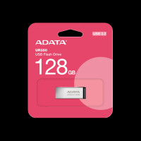 Флеш-накопичувач A-DATA USB 3.2 UR 350 128Gb Silver/Black (Цвет Черный) - фото № 7
