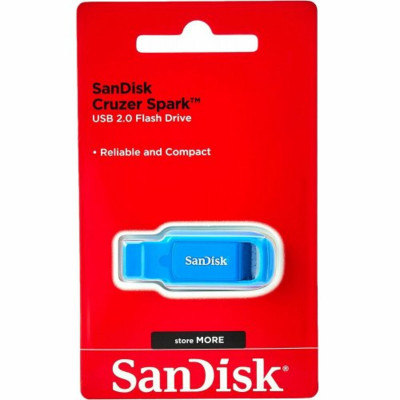Flash SanDisk USB 2.0 Cruzer Spark 32Gb Blue - зображення 1