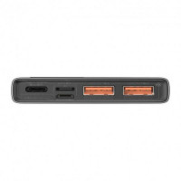 Зовнішній акумулятор Baseus Adaman Metal Digital Display Quick Charge Power Bank 10000mAh 22.5W Black (Цвет 7073) - фото № 4