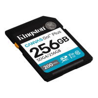 Карта пам'яті SDXC (UHS-1 U3) Kingston Canvas Go! Plus 256Gb class 10 A2 V30 (R200MB/s, W160MB/s)  - фото № 3