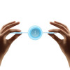 Кабель Baseus Bright Mirror 2 Series Retractable 3-in-1 Fast Charging  Data Cable USB to M+L+C 3.5A 1.1m Sky Blue - № 8