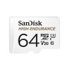 microSDXC (UHS-1 U3) SanDisk Max Endurance 64Gb Class 10 V30 (R100Mb/sW40Mb/s) (adapterSD) (SDSQQVR-064G-GN6IA) - изображение 2