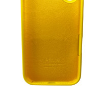 Чохол для смартфона Silicone Full Case AA Camera Protect for Apple iPhone 16 56,Sunny Yellow (Колір Sunny Yellow) - фото № 4