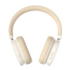 Бездротові навушники Baseus Bowie H1 Noise-Cancellation Wireless Headphones Creamy-White (Creamy White)- № 2