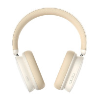 Бездротові навушники Baseus Bowie H1 Noise-Cancellation Wireless Headphones Creamy-White (Цвет Creamy White) - фото № 2