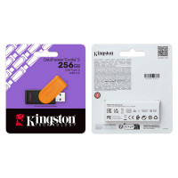 Флеш-накопичувач Kingston USB 3.2 DT Exodia S 256GB Black/Orange (Колір Black) - фото № 2