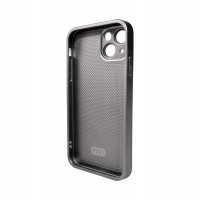 Чохол для смартфона AG Glass Matt Frame Color Logo for Apple iPhone 13 Titanium Grey  - фото № 2