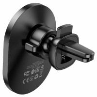Автотримач для телефона з БЗП BOROFONE BH201 magnetic wireless fast charging car holder (Цвет Черный) - фото № 2