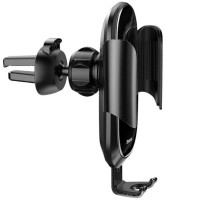 Автотримач для телефона Baseus Future Gravity Car Mount Black (Цвет Черный) - фото № 4