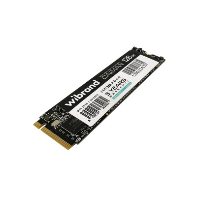 SSD M.2 Wibrand Caiman 128GB NVMe 2280 PCIe 3.0 3D NAND - зображення 1