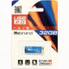 Flash Mibrand USB 2.0 Chameleon 32Gb Blue - зображення 2