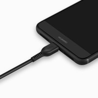 Кабель HOCO X20 USB to Type-C 3A, 1m, PVC, TPE connectors, Black (Цвет 7073) - фото № 3