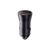 Автомобільний зарядний пристрій Baseus Golden Contactor Max Dual Fast Charger Car Charger U+U 60W Dark Gray (Темно-серый)- № 6