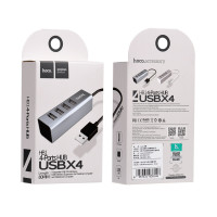 USB-хаб HOCO HB1 4USB Line machine Tarnish (Колір Тьмяний) - фото № 5
