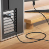 Кабель HOCO US11 VGA male to VGA male HD data cable(L=2M) Black (7073)- № 5