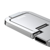 Підставка для ноутбука Baseus Slim Laptop Kickstand （2pcs）Silver (Цвет Silver) - фото № 8