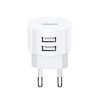 МЗП Usams Travel Charging Set Send-Tu Series (T20 Dual USB Round Charger+U35 Type-C) Белый (XTXLOGT18TC05)